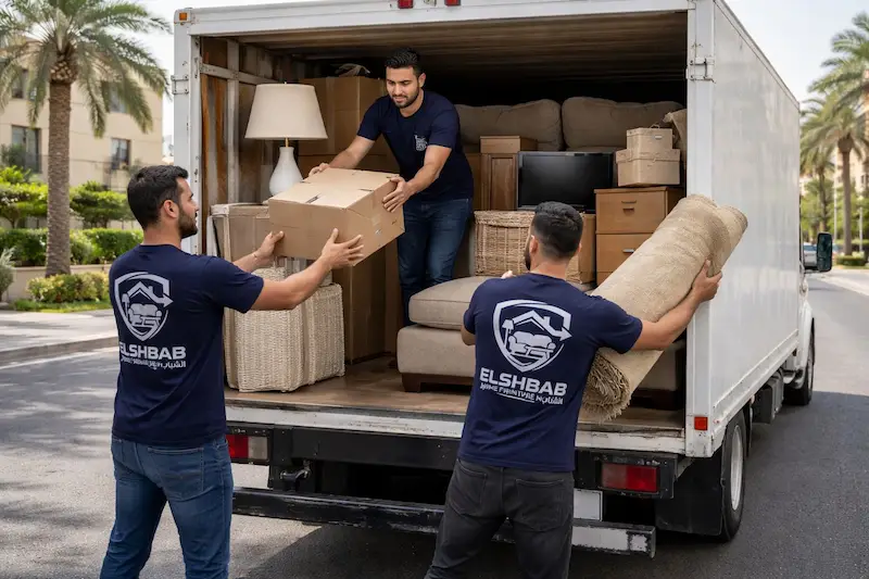 تحميل العفش وتثبيته داخل السيارة